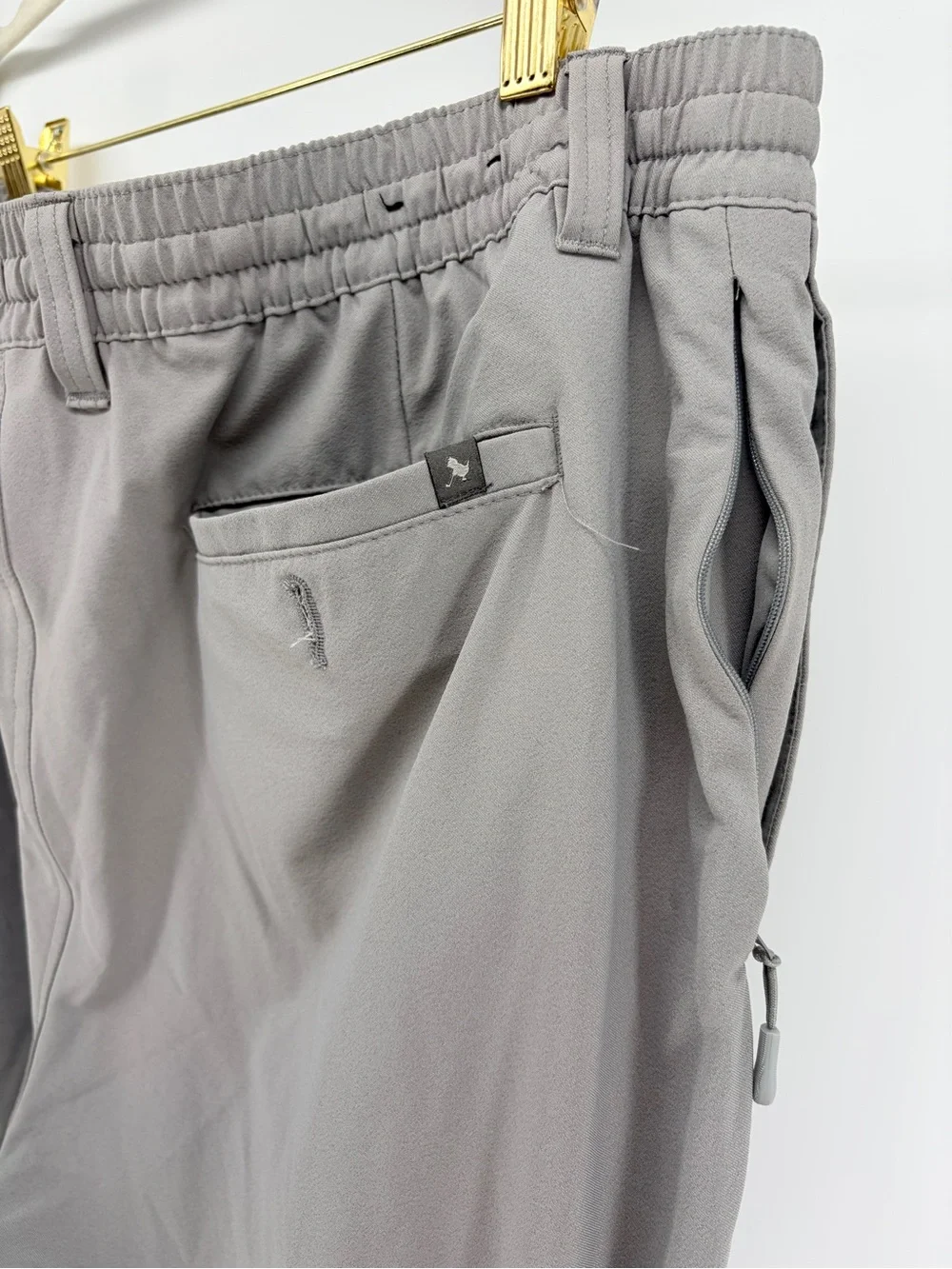 BirdieBound Golf Performance Stretch Hybrid Pants Gray XL